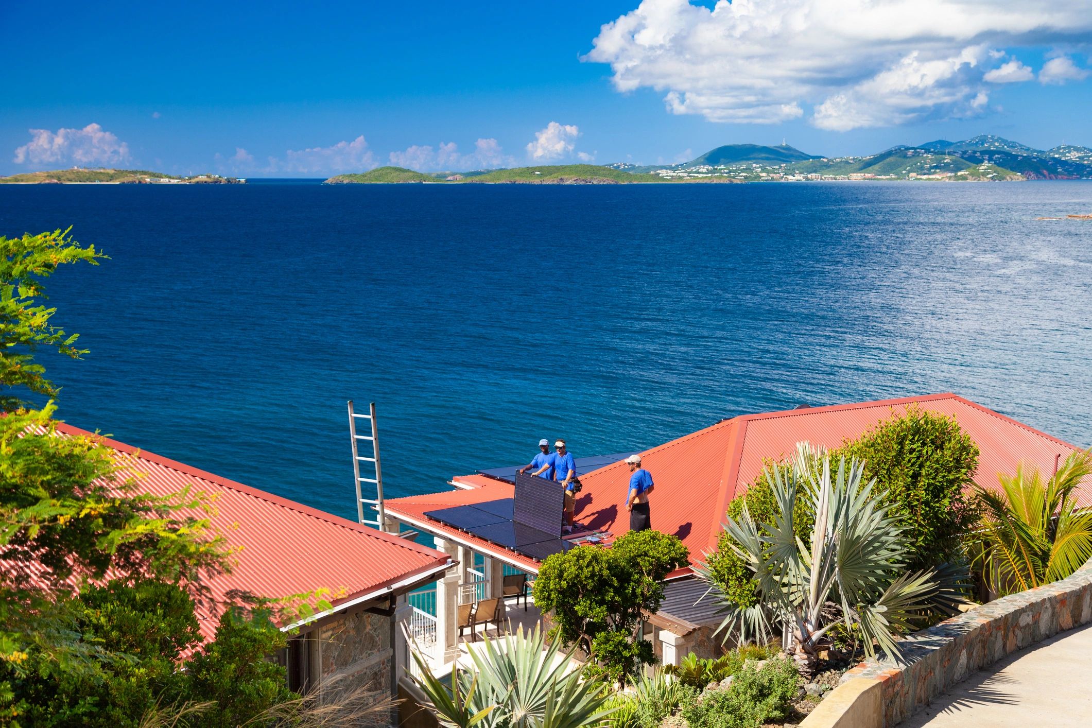 Virgin Islands community donation